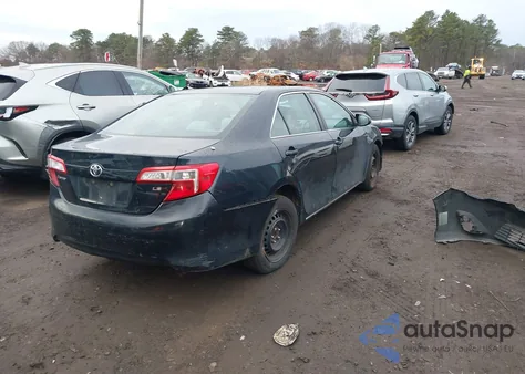 2013 Toyota Camry Le from USA, damaged, VIN 4T1BF1FK8DU229199